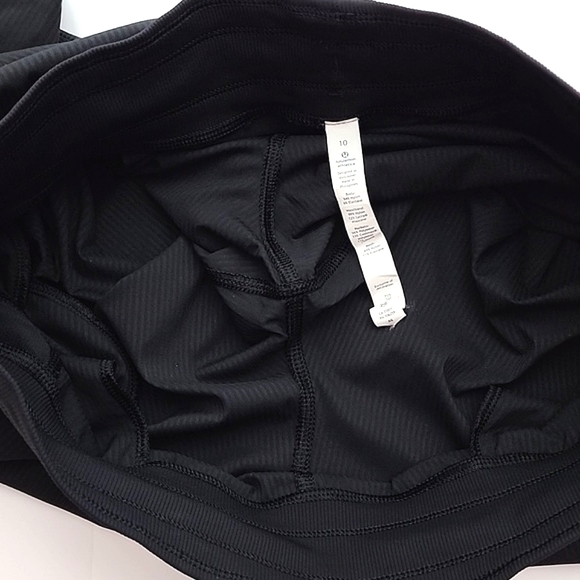 Lululemon Black Dance Studio Crop II Pants Unlined Lightweight Stretch Size 10 - Picture 8 of 12